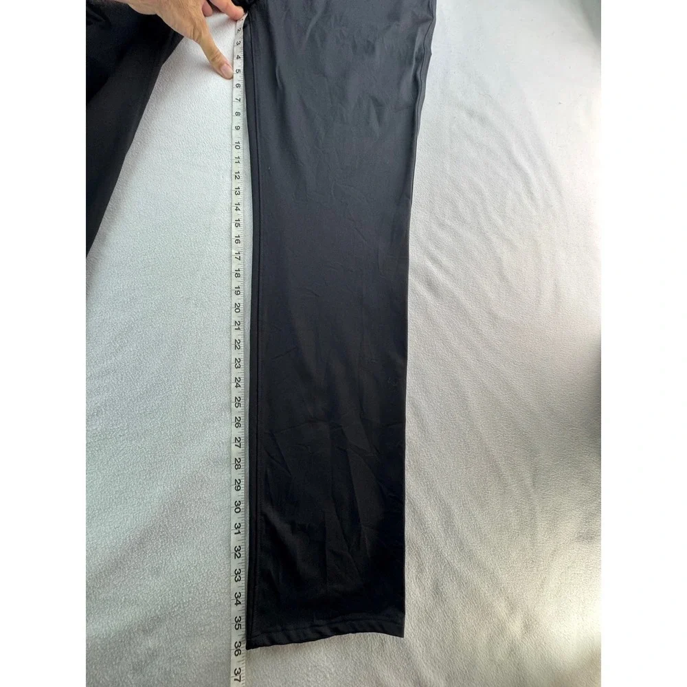 Stylus Mens Black Polyester Performance Dress Pants Size‎ 36x36 Modern Fit